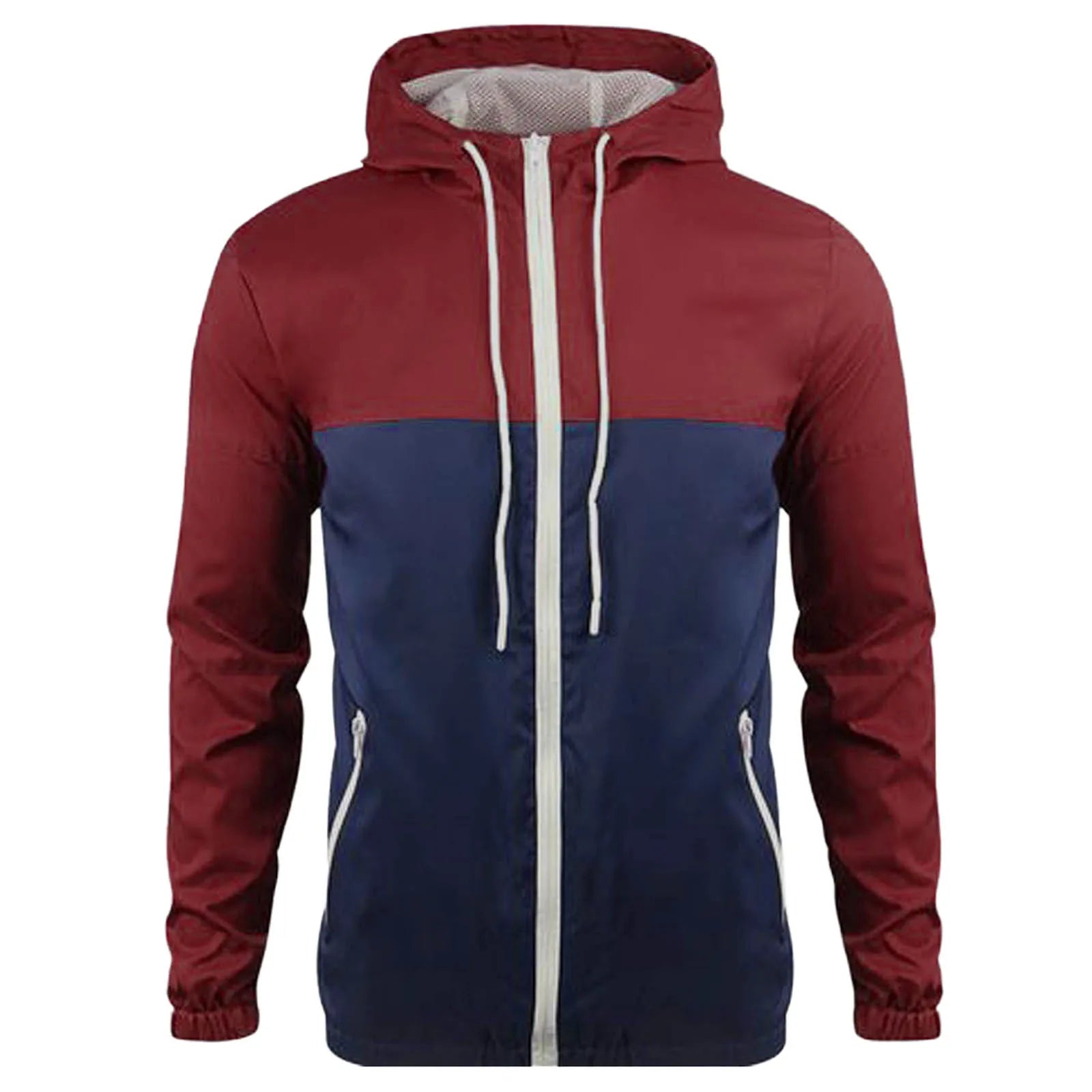 Chaqueta para hombre impermeable cálida rompevientos Ropa de hombre Primavera Otoño Camuflaje Patchwork Chaquetas