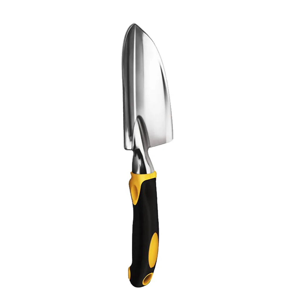 Herramientas de jardinería: paleta de mano, rastrillo, cultivador, desmalezador con mango ergonómico, herramientas de jardinería para césped, tierras de cultivo, trasplante, bonsái.