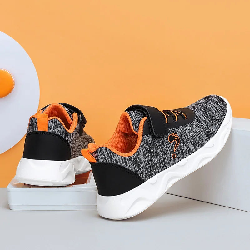 Chaussures de sport antidérapantes pour enfants, chaussures de course respirantes et souples pour garçons, chaussures décontractées classiques et tendance