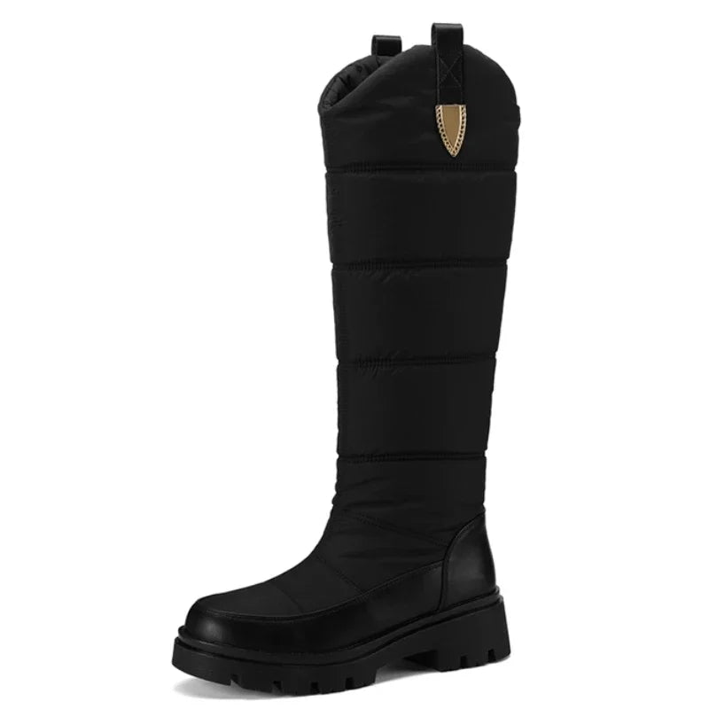 Women’s Knee-High Snow Boots – Warm, Waterproof & Stylish