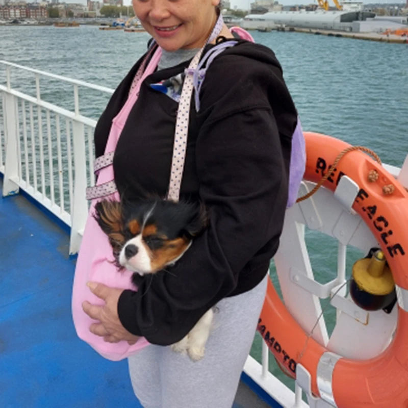 Bolsa Transportadora Ajustable para Perros, Bolsos de Hombro Individuales para Cachorros, Transportín Cómodo para Perros, Bolsillo Portabebés para Corgi