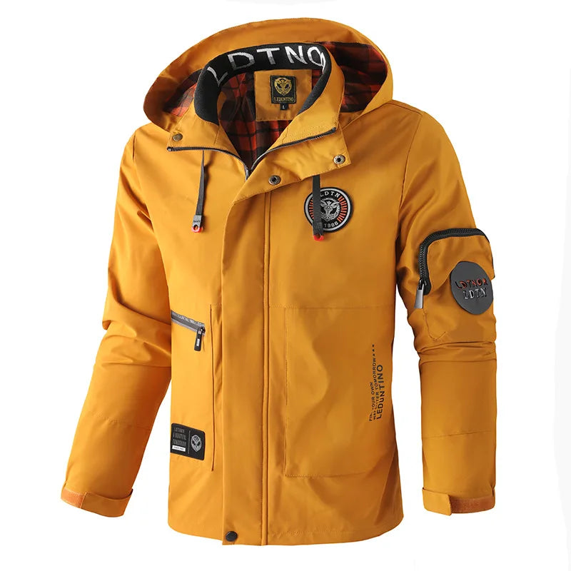 Men’s Hooded Casual Parka