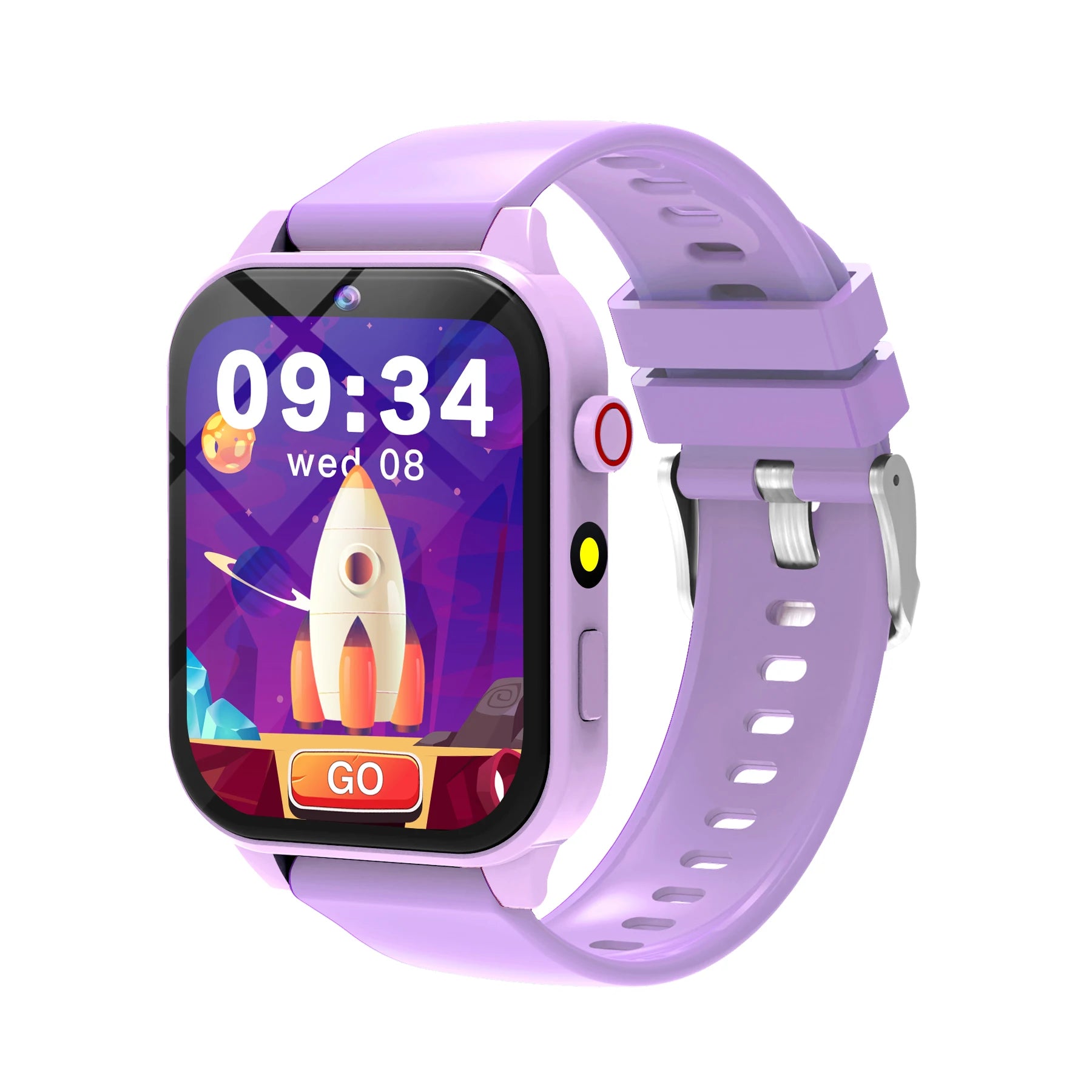 Montre connectée pour enfants, écran tactile HD, caméra, 18 jeux, surveillance du sommeil, réveil, calculatrice, cadeau d'anniversaire pour garçons et filles