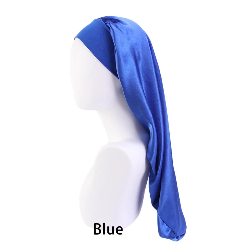 Extra Long Satin Bonnet