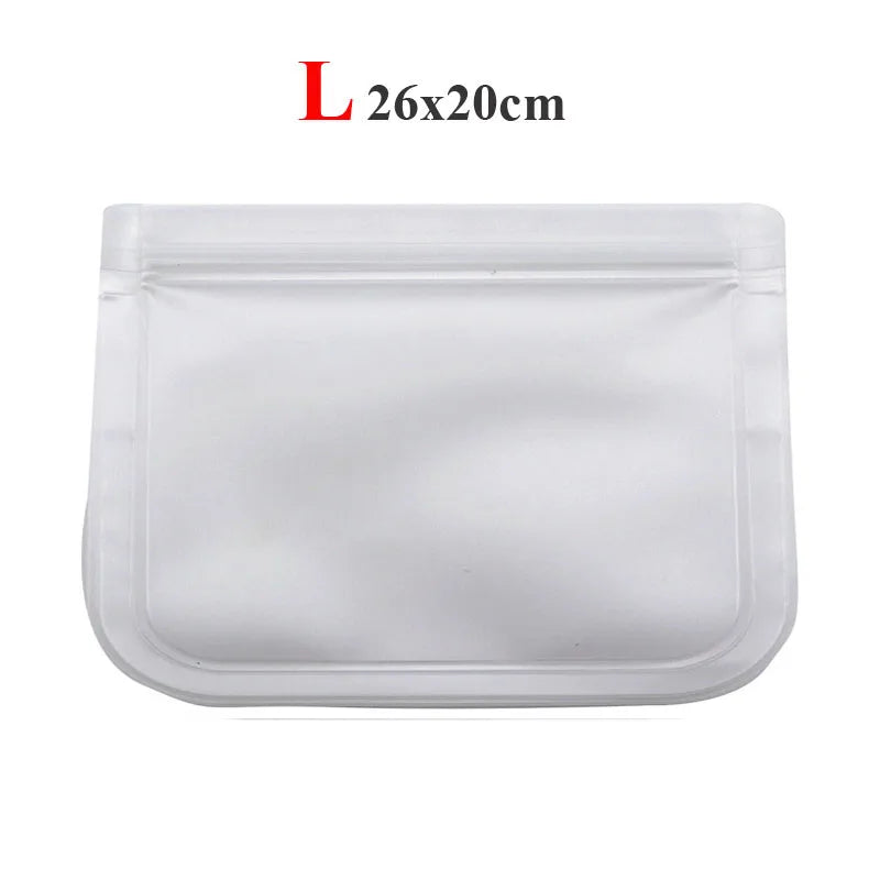 Bolsa de silicona reutilizable para alimentos
