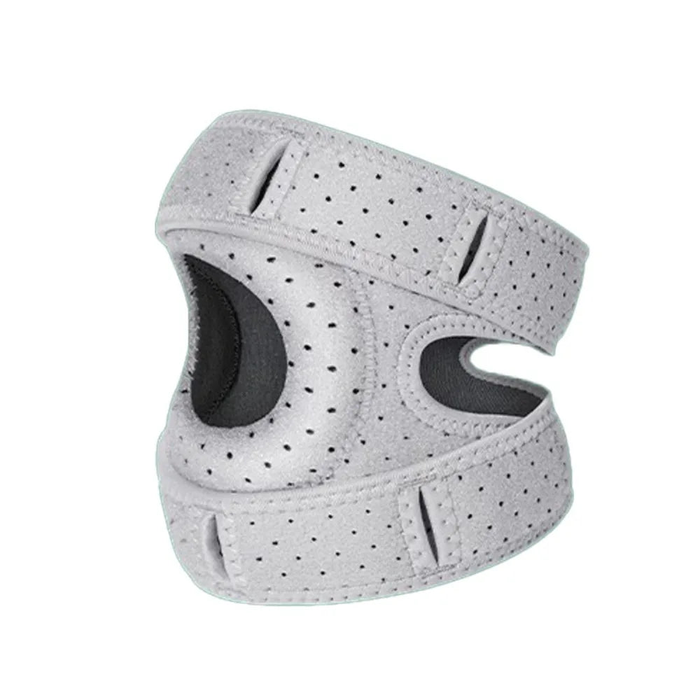 Support Gear Sports Knee Pads Breathable Adjustable Patellar Strap Enhance Joint Stability Comfortable Knee Brace Outdoor Sports