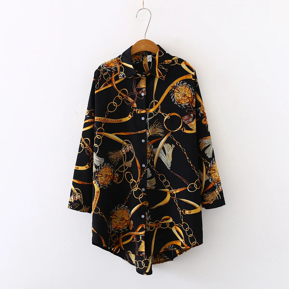 Camisas de moda para mujer, camisetas vintage con botones, blusa sexy, talla grande, blusas holgadas informales, cárdigan