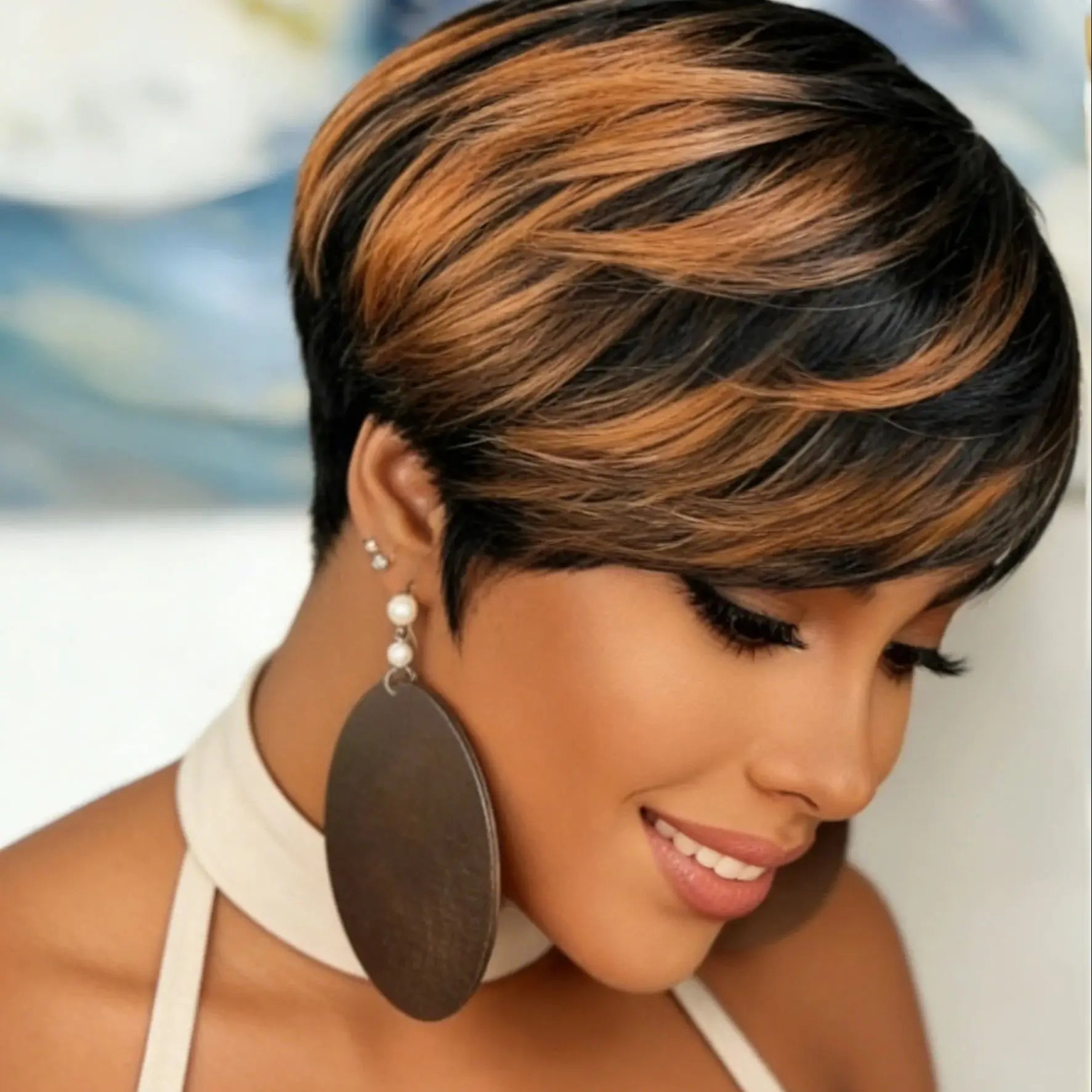 Ombre 1B/30 Pixie Wig