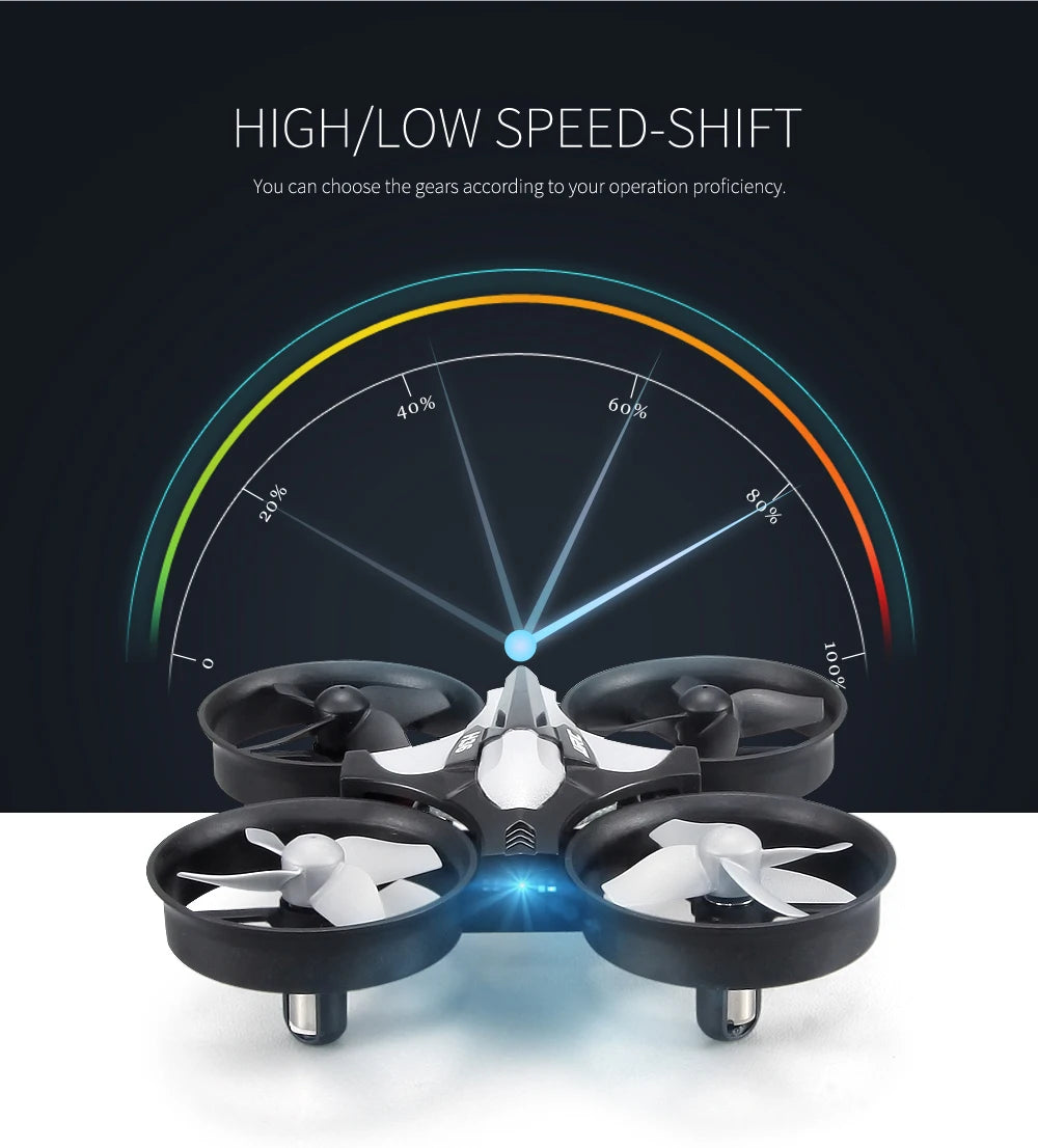 H36 Mini Dron 6 ejes sin cabeza FPV Drones Helicóptero de control remoto de bolsillo Avión RC Dron Quadcopter Juguetes Regalo de Navidad para niños