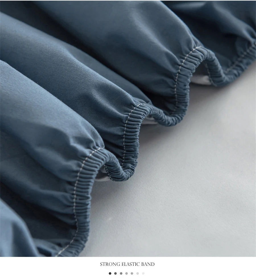 WOSTAR Waterproof mattress protector cover 150x190 single double queen king size elastic fitted sheet style bed protection pad