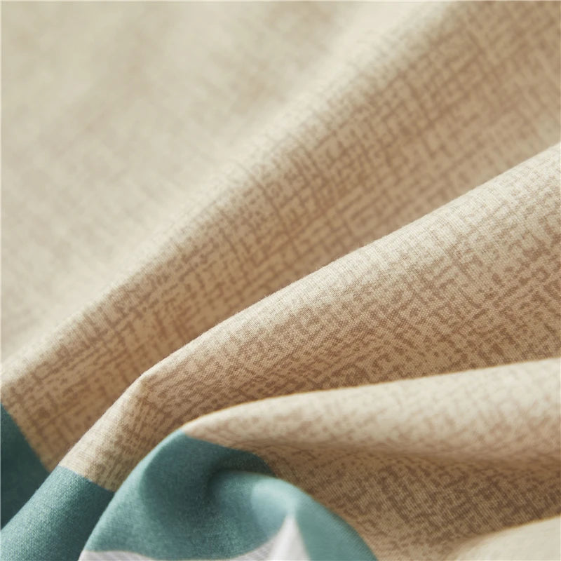 Trykt sengetøy 1 stk. til enkeltseng 120 * 210 cm Hjemmetekstil Moderne 100 % polyester Flat laken Sengetøy Enkelt sengeteppe