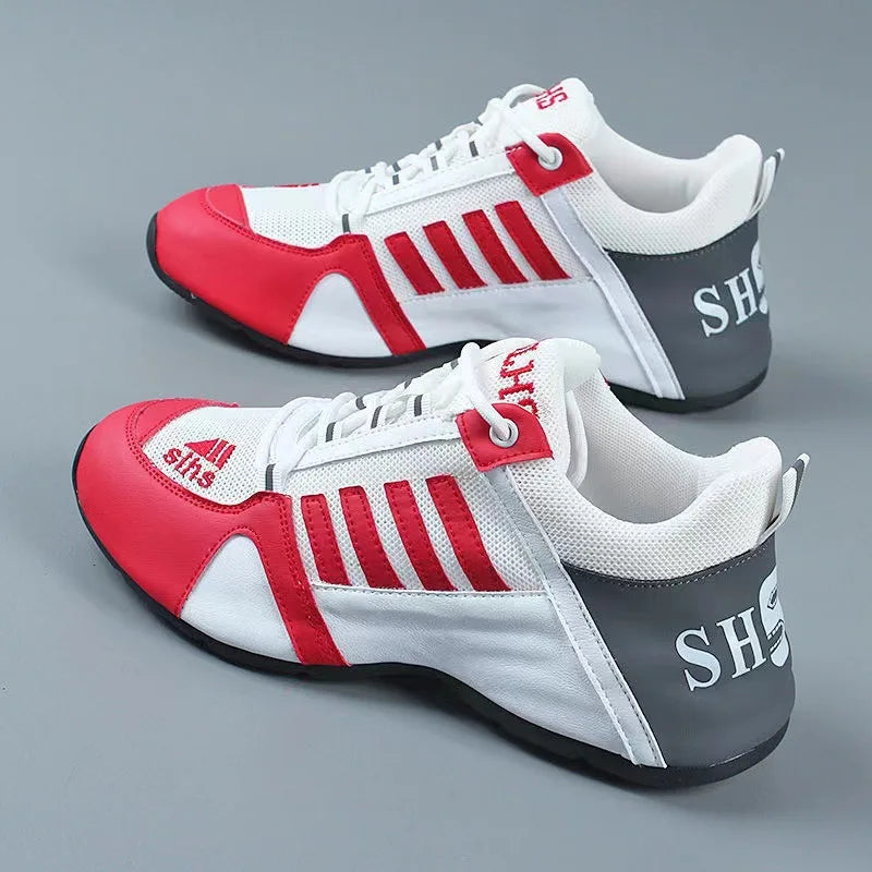 Hollow Men's Casual Sneakers Breathable Lightweight Tennis Shoes Fashion Comfortable Soft-soled Running Shoes Couple Dad Shoes