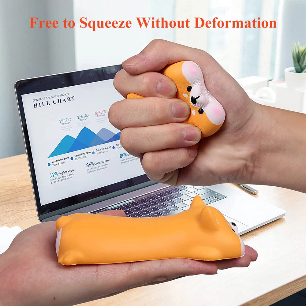 Håndleddsstøtte for mus, tastatur, datamaskin, albuepute, armstøtte for skrivebord, ergonomisk, kawaii, tegneserie, kontorrekvisita, hvit krage