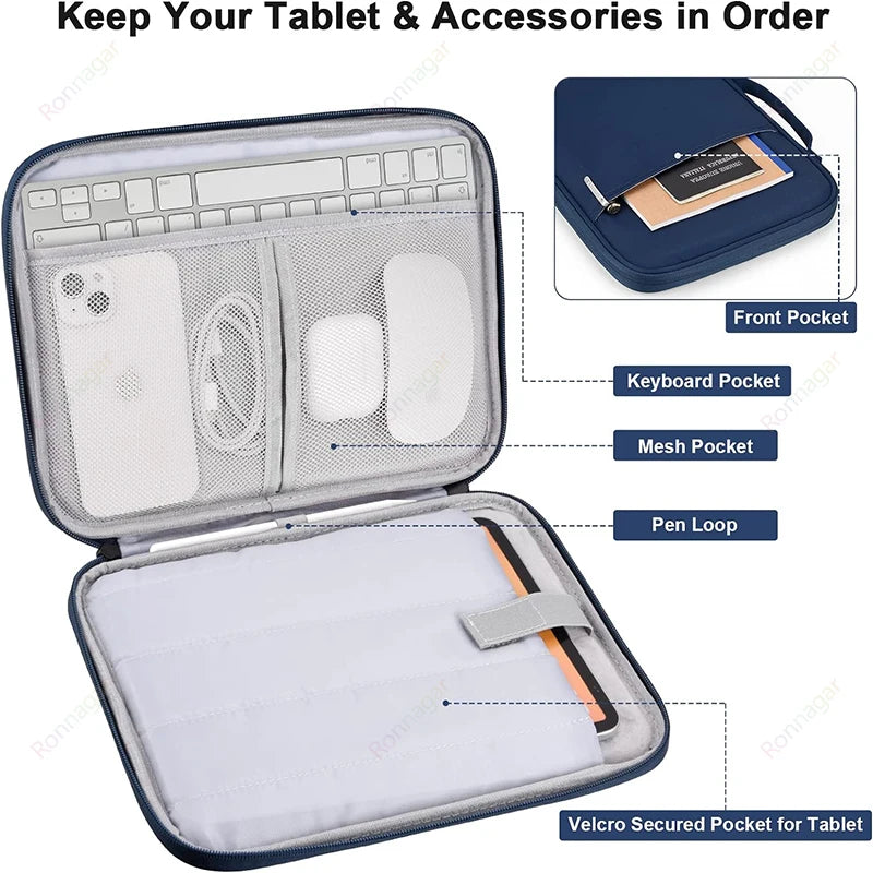 Laptopveske kompatibel med MacBook Air/Pro 13-13,6-15 tommer 2025 MacBook Pro 14 MacBook Air M4 M3 M1 M2 13/13,3/13,6/14/15''