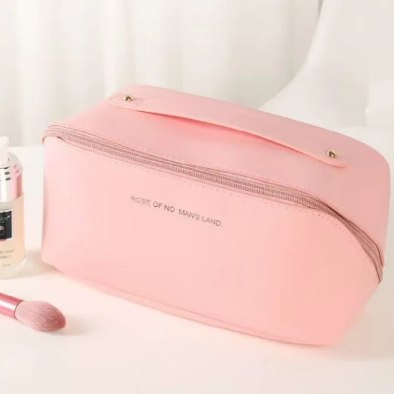 Neceser de Maquillaje para Mujer, Estuche de Maquillaje, Bolsa de Almacenamiento, Caja de Lujo para Mujer, Bolsa Organizadora de Cosméticos con Cremallera para Viajes, Regalo de Navidad