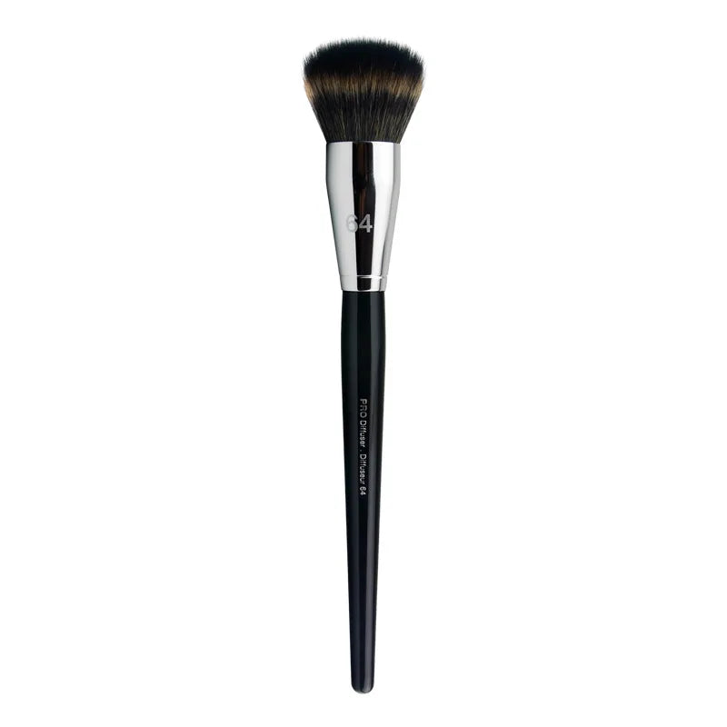 1 unidad de brochas de maquillaje para polvos sueltos, colorete, base, corrector, pincel de sombra de ojos, herramientas cosméticas de belleza para mujeres