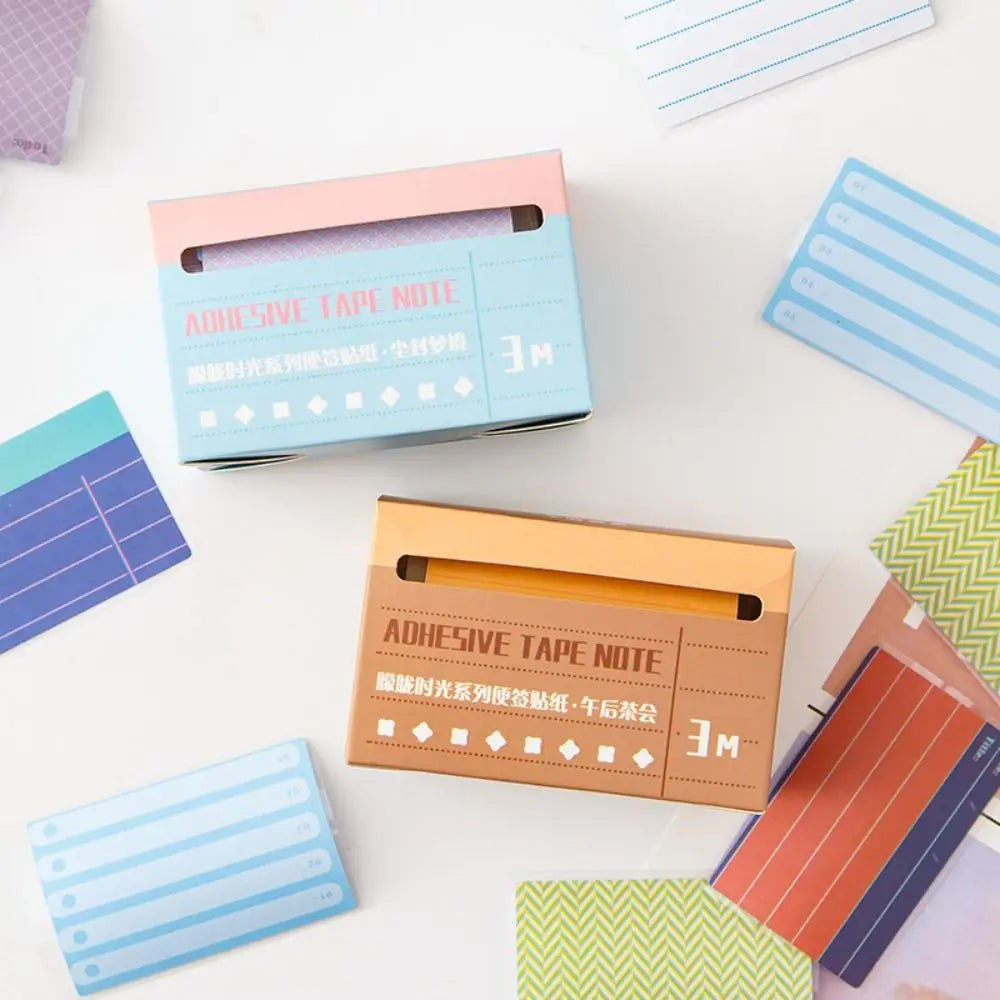 Sticky Reminder Pull-out Roll Label Sticker Reading Notes Journal Agenda Adhesive Tape Notes To Do List Keypoints Marker