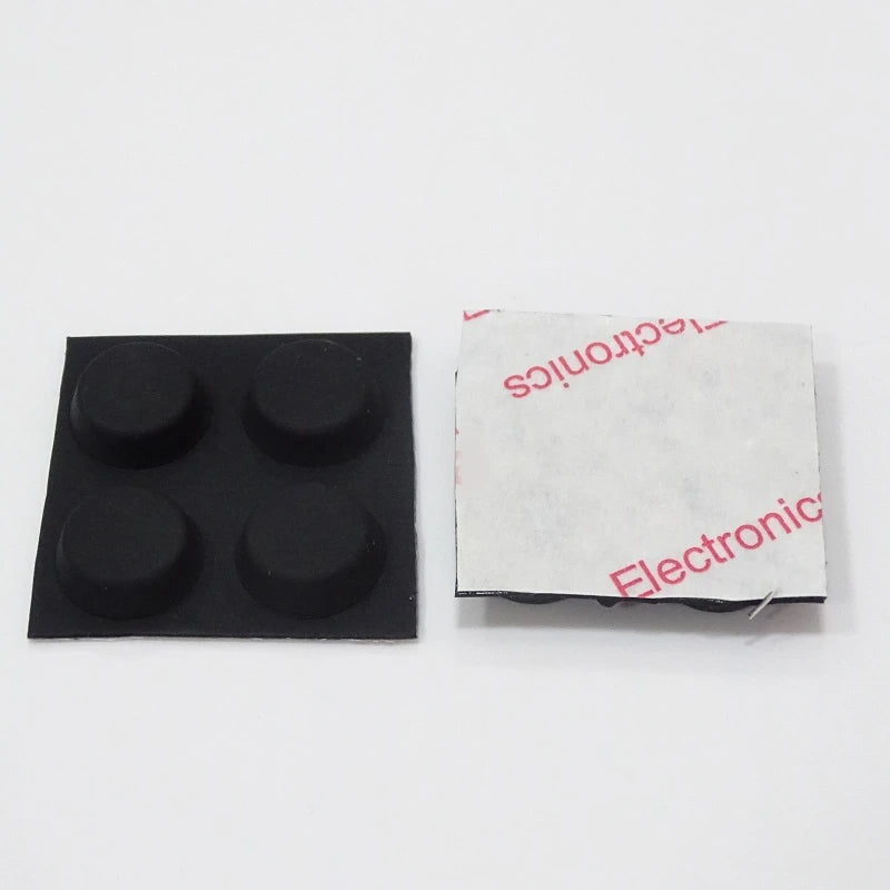 Soporte de refrigeración para portátil de 4 piezas, almohadilla de reducción de calor para PC, portátil, pies de silicona suaves, soporte para portátil