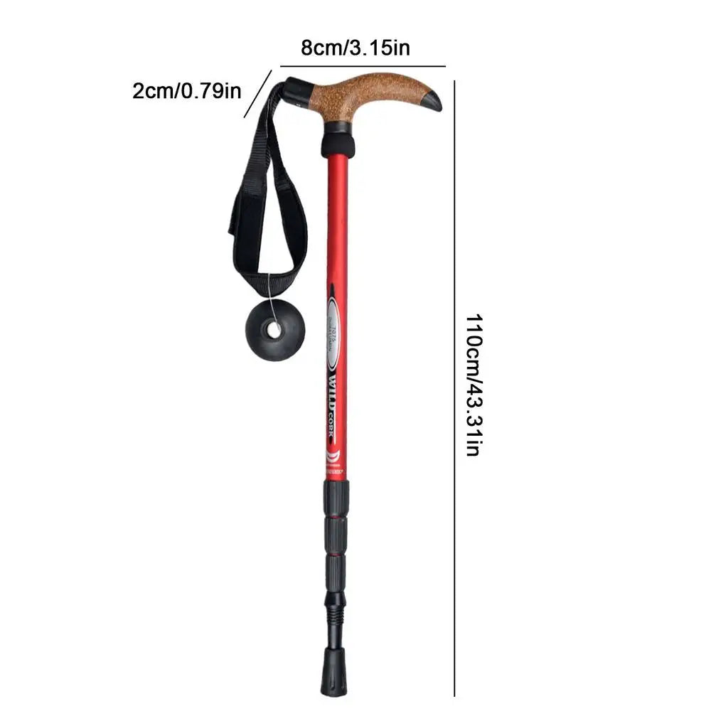 Bâtons de randonnée télescopiques pour randonnée, escalade, camping, raquettes, ski