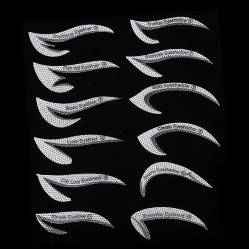 Pochoir eyeliner ailé