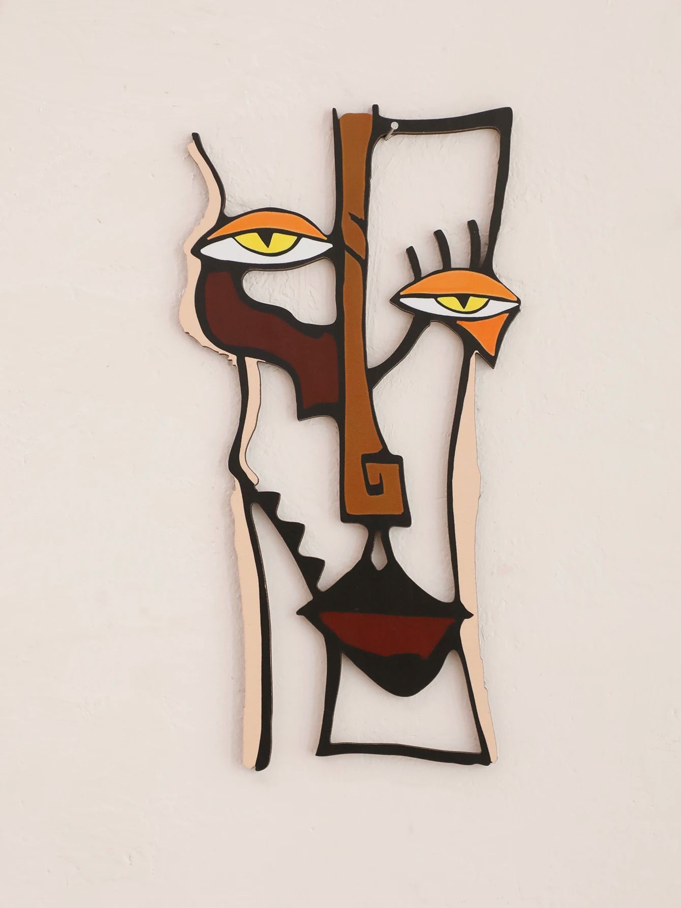 Décoration murale abstraite en bois pour salon, chambre à coucher, couloir, décoration d'intérieur