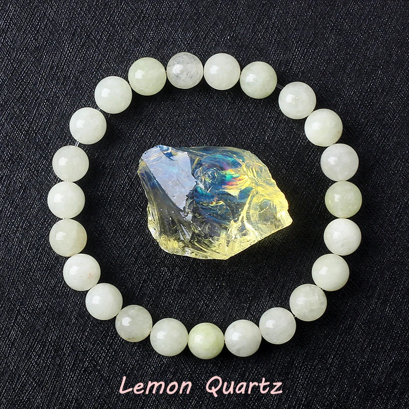 Pulsera de amatista genuina con cristales naturales para mujer, pulsera de amatista hecha de cuentas de piedra natural real, purificante para el cuerpo.
