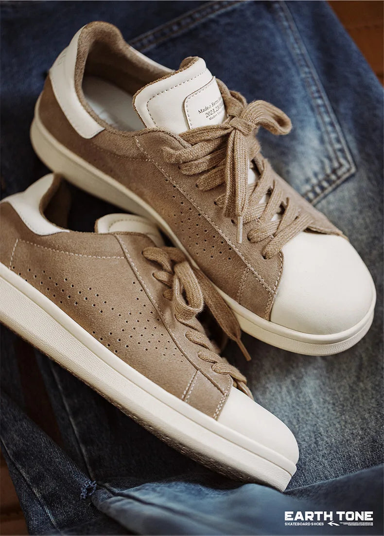 Maden Men's Shoes Autumn New Vintage Arrow Board Shoes Trend Sports Shoes Low Top Shoes Versatile Breathable Casual Shoes