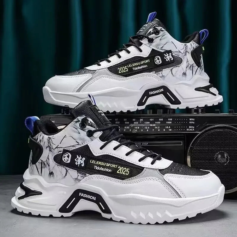 Zapatillas de plataforma transpirables para hombre