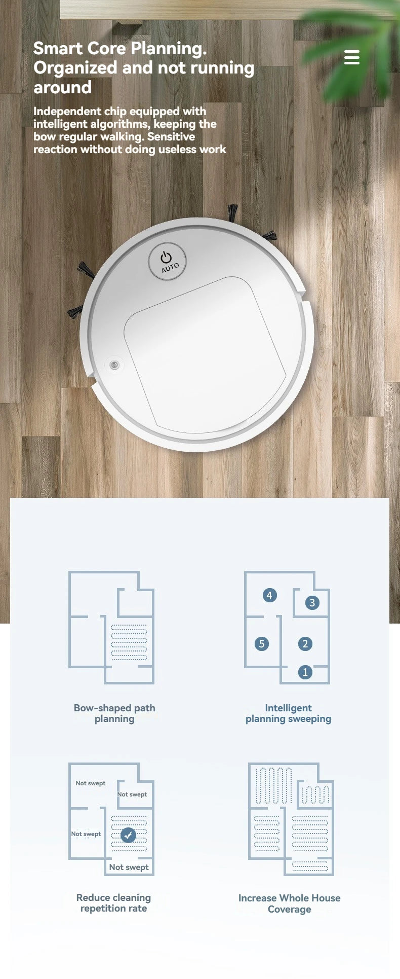 Mopa de succión con pulverizador, humidificación, robot de barrido, desinfección y esterilización, repelente automático de mosquitos móvil
