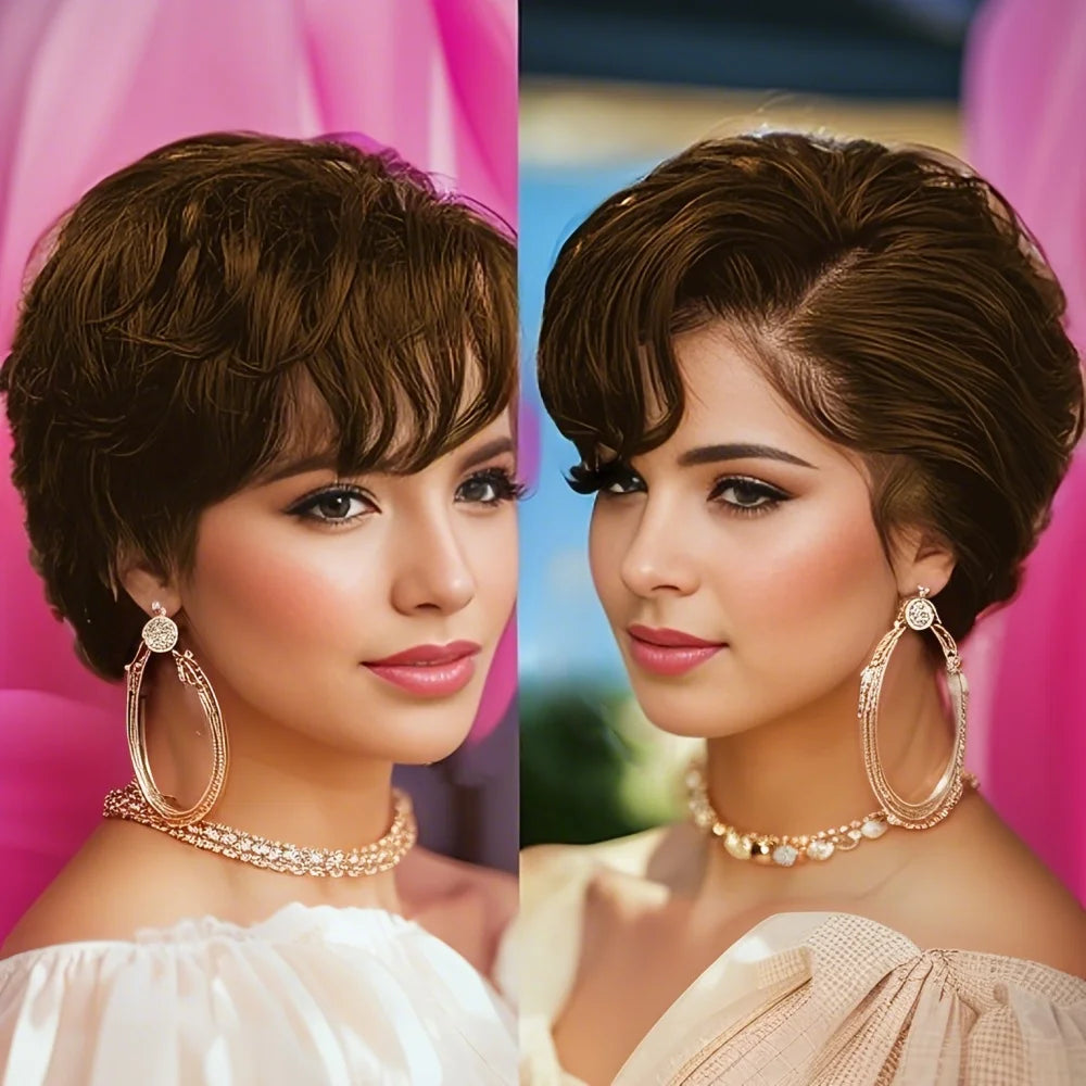 13×4 Lace Front Pixie Wig