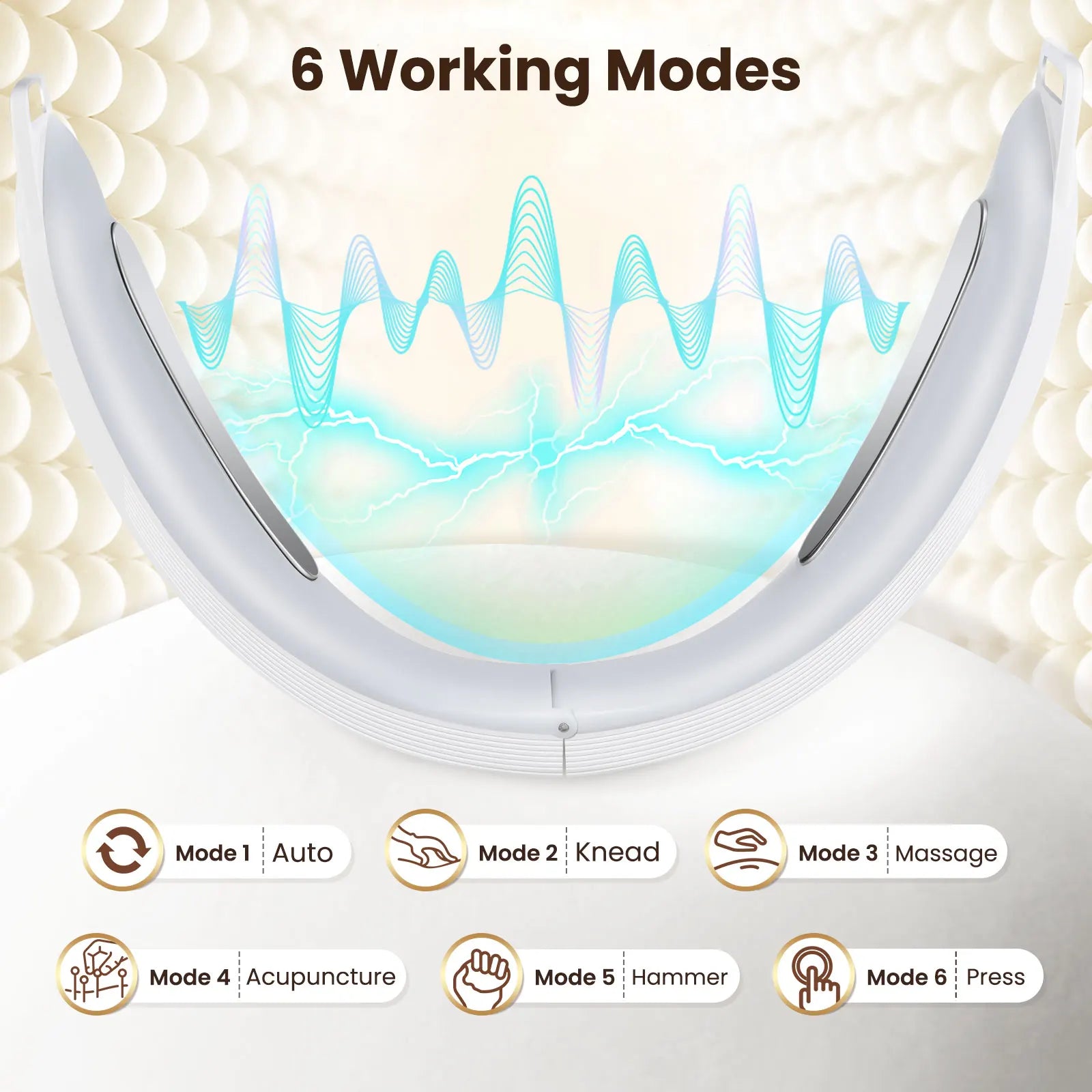 Dispositivo de masaje facial LED