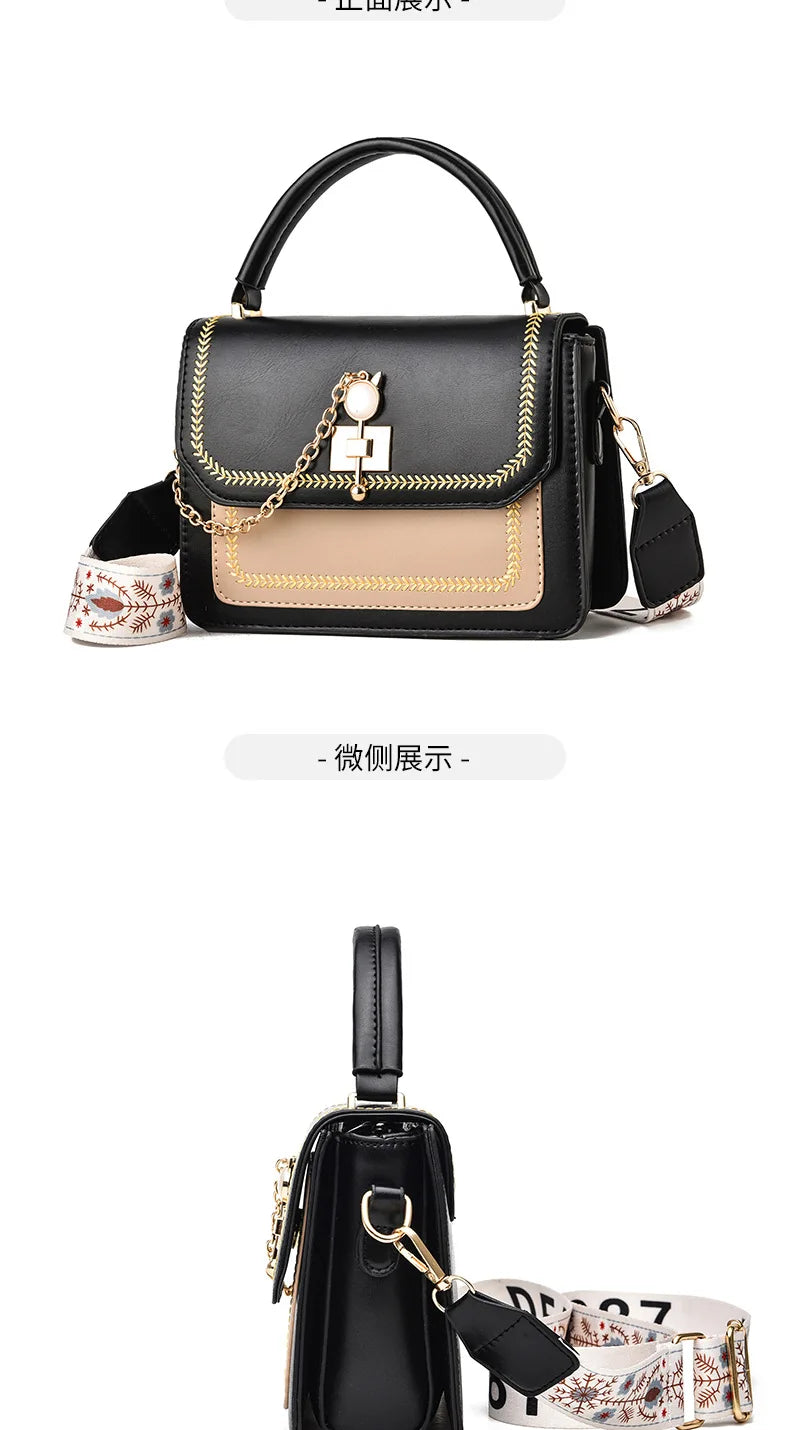 Bolso de hombro para mujer, de alta calidad, a la moda, de gran capacidad, casual, tipo bandolera