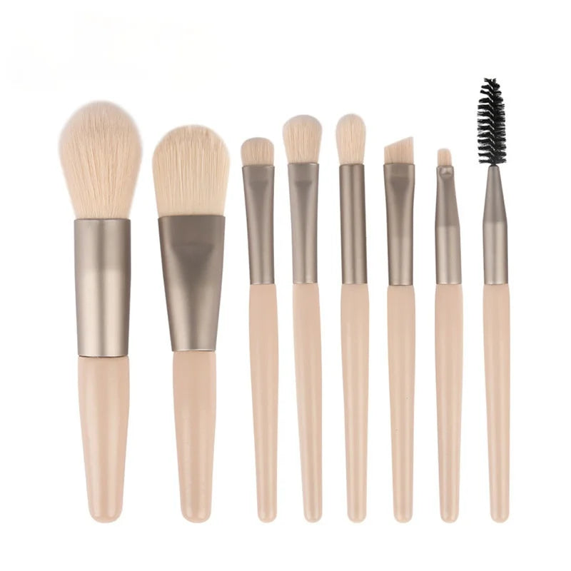 8-Piece Makeup Brush Set