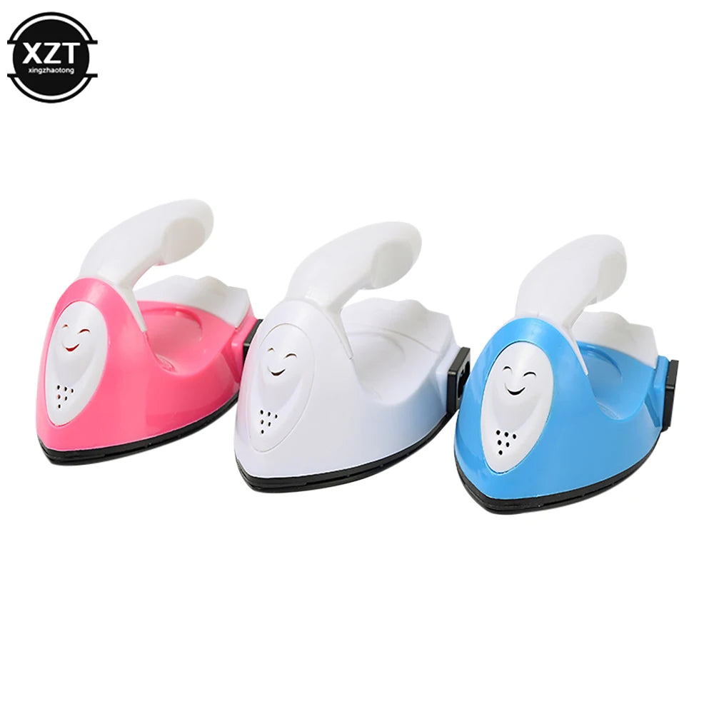 Mini Iron Portable Small Iron Garment Sewing Fabric Transfer Tool Home Handheld Electric Iron US 110/220v