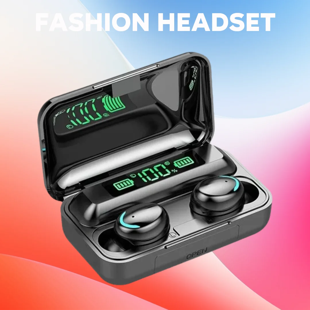 F9 Wireless Bluetooth Earbuds – Powerful Sound & Gaming-Ready Performance