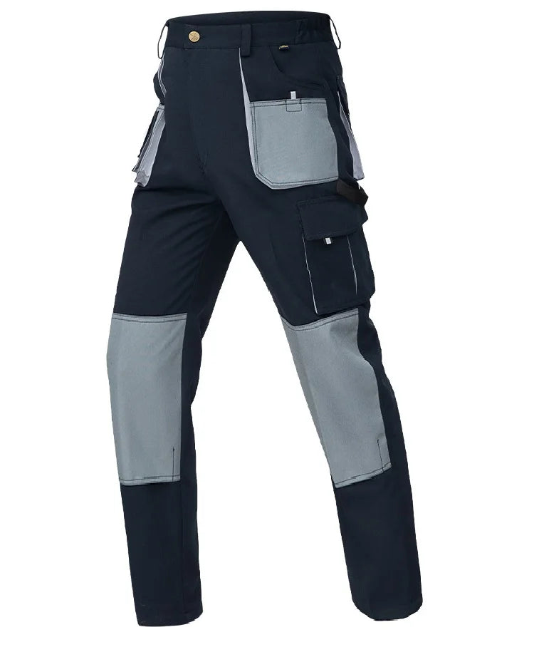 Pantalones de Trabajo para Hombre, Pantalones Cargo de Trabajo para Hombre, Ropa de Trabajo, Pantalones de Senderismo al Aire Libre Multibolsillos, Pantalones con Bolsillos Funcionales