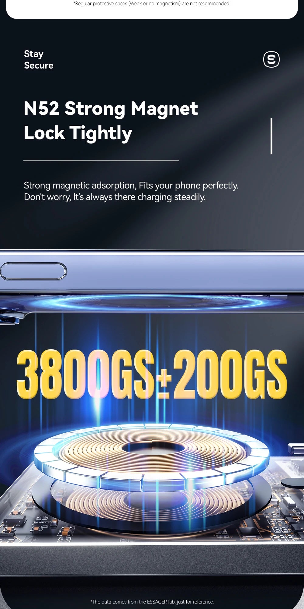 Essager tynn trådløs powerbank magnetisk 20W 5000mAh bærbar hurtiglading eksternt batteri for Magsafe for iPhone 16 15 14 13