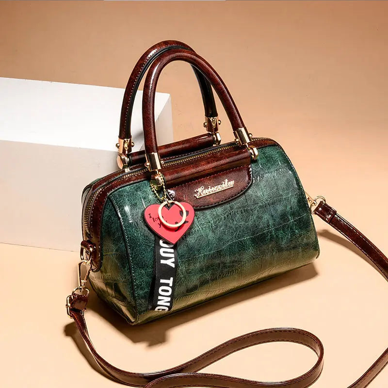 Bolso de hombro de lujo con diseño, bolso de mano de piel sintética de alta calidad para mujer, bolso tote de cocodrilo, bolsos cruzados de moda para mujer, monedero