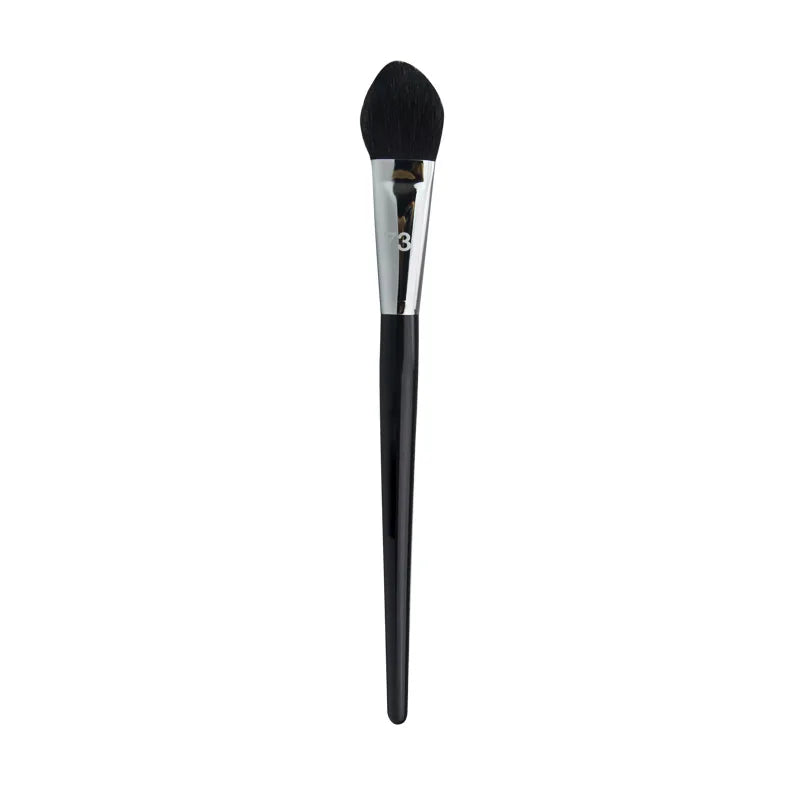 1 unidad de brochas de maquillaje para polvos sueltos, colorete, base, corrector, pincel de sombra de ojos, herramientas cosméticas de belleza para mujeres