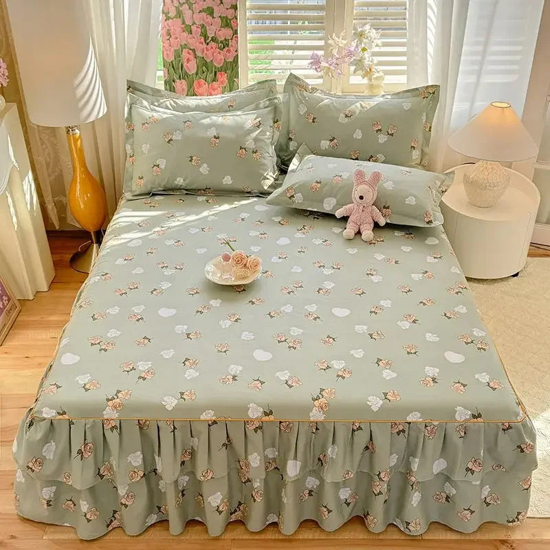 Par de fundas de almohada ultrasuaves con estampado floral