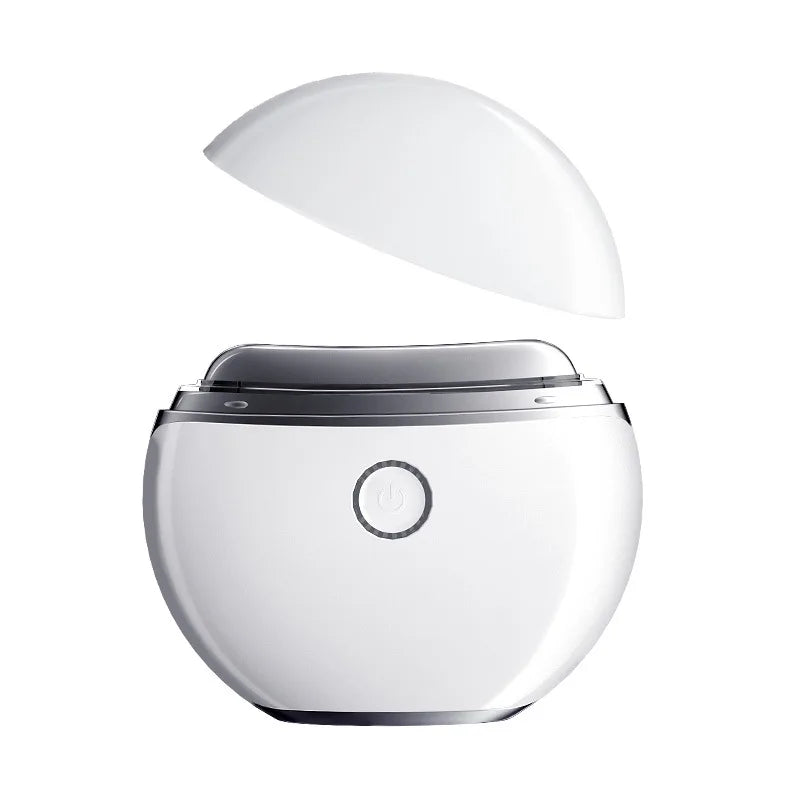 Instrumento de belleza eléctrico para raspar, placa de raspado para rostro, hombros y cuello, compresa caliente, vibración, terapia de luz, cepillo meridiano