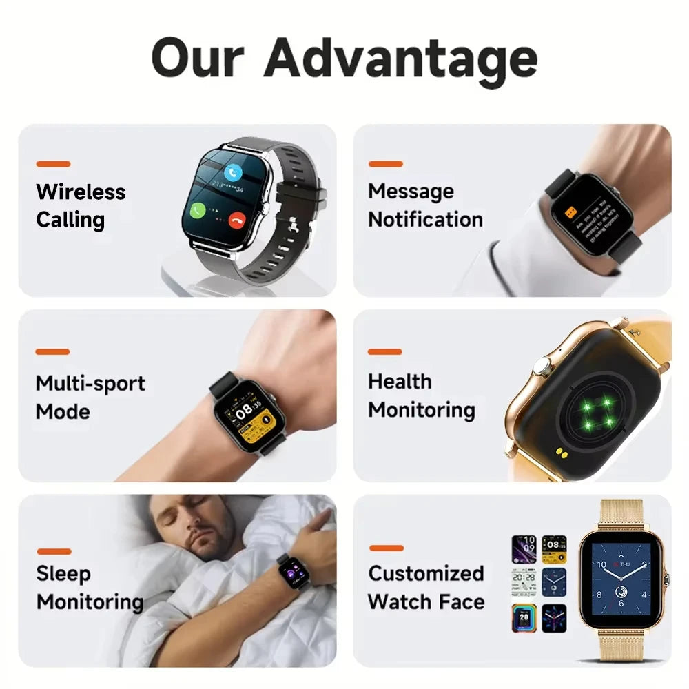 LAXASFIT Smart Fitness Watch