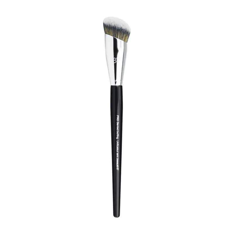 1 unidad de brochas de maquillaje para polvos sueltos, colorete, base, corrector, pincel de sombra de ojos, herramientas cosméticas de belleza para mujeres