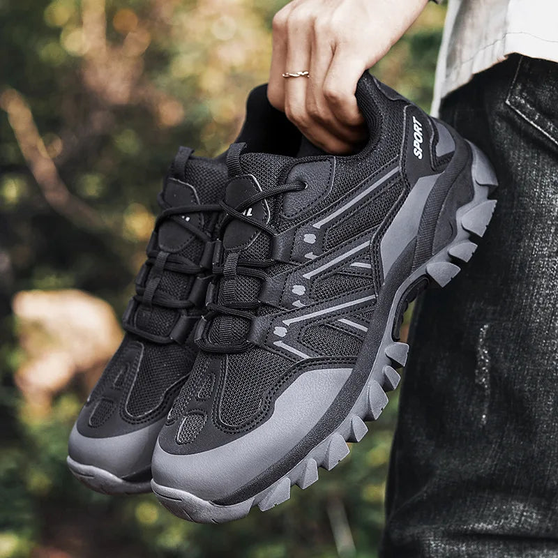 Zapatillas de Senderismo para Mujer y Hombre, Zapatos de Trekking al Aire Libre, Botas de Escalada, Acampada, Antideslizantes, Impermeables, para Caminar, Correr y Entrenar
