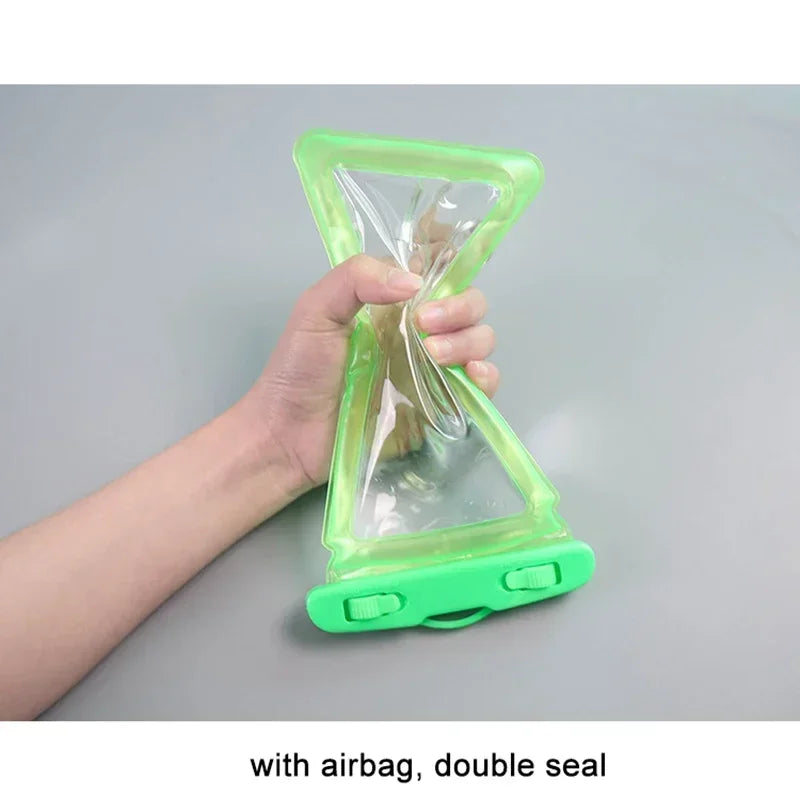 Étuis de téléphone portable étanches pour la natation, étuis de cou à suspendre Macron AirBag, étui universel pour téléphone portable de 7 pouces pour la plongée et le ski