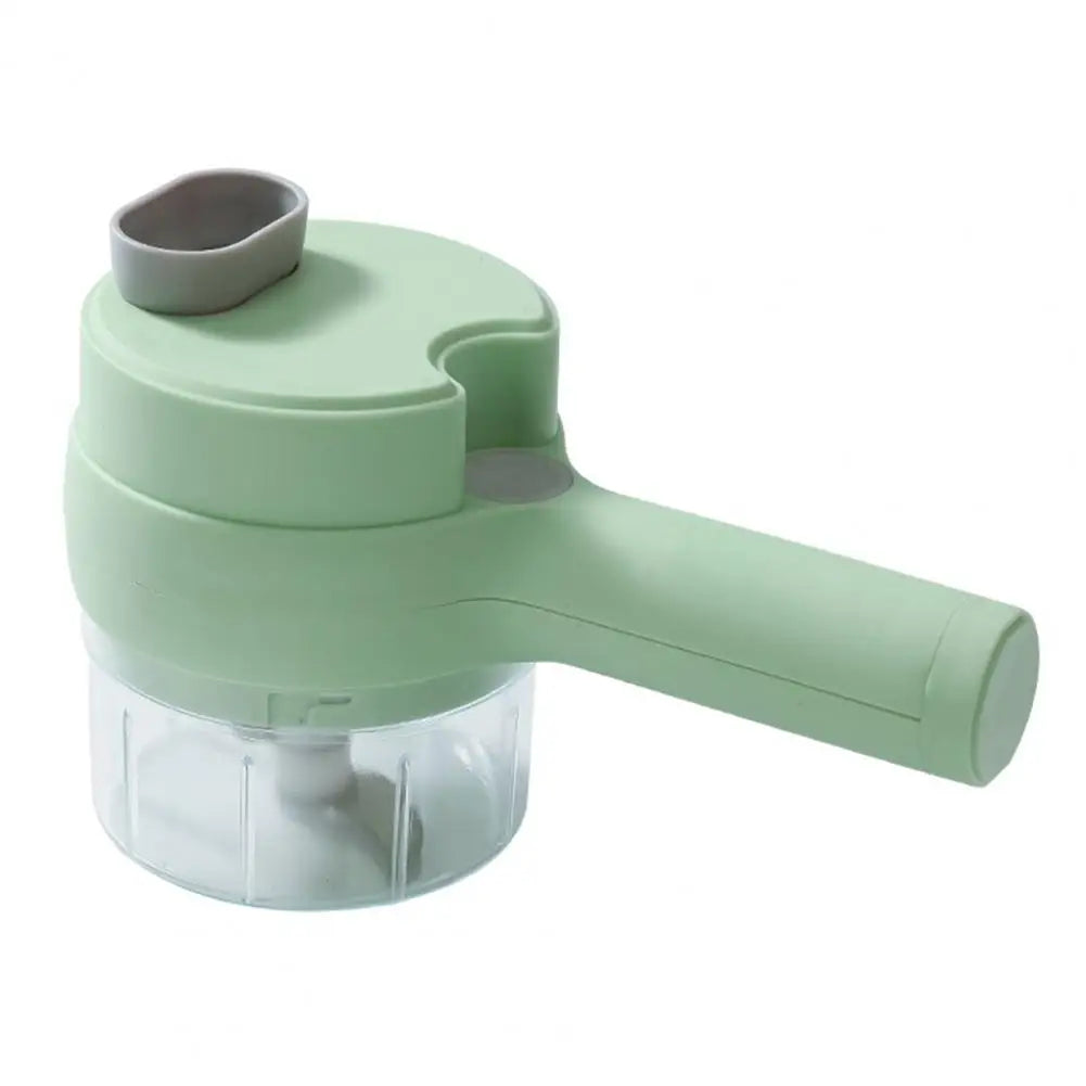 Garlic Grinder With Handle Electric Meat Mincer Garlic Chopper Chili Ginger Fruit Vegetable Onion Cutter Kitchen Cooking Gadget