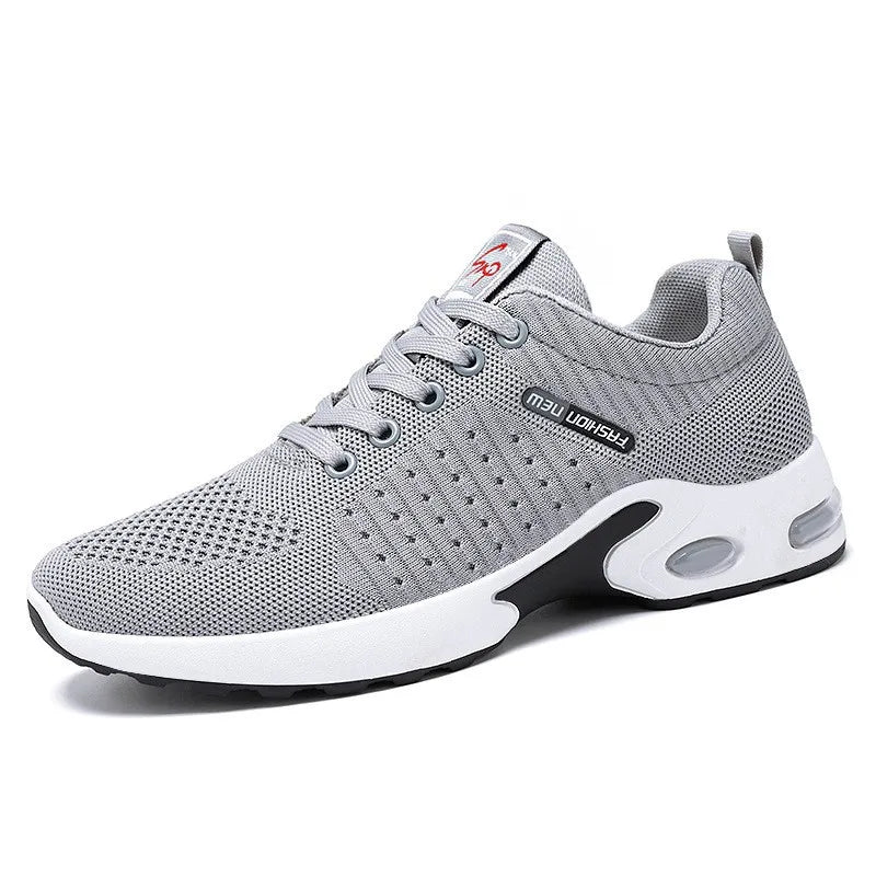 Zapatos de hombre primavera nueva tendencia zapatos de hombre transpirables con cordones zapatillas de correr versión coreana de zapatos ligeros casuales para caminar hombre
