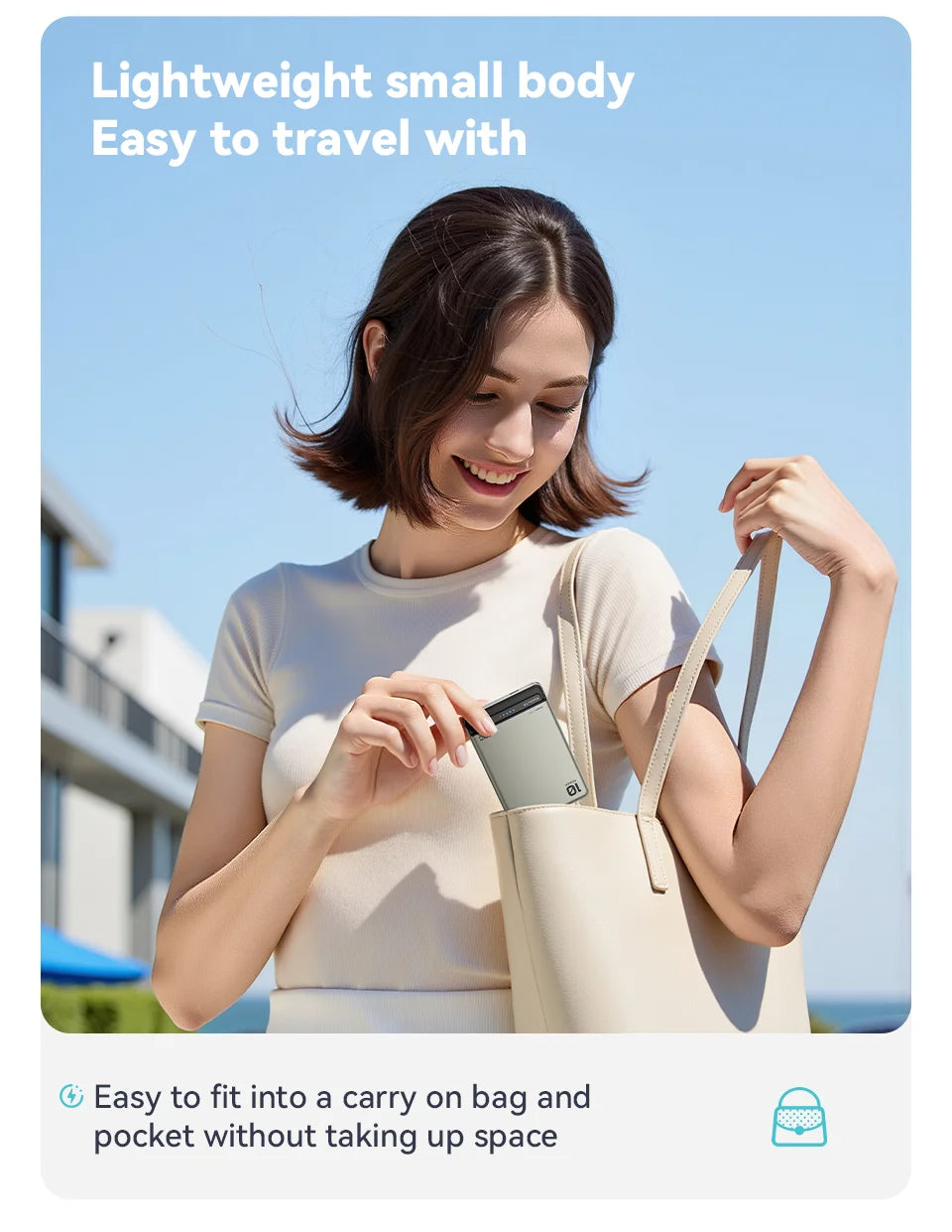 KUULAA Magnetisk Powerbank 10000Ah Trådløs Bærbar Lader 20W Hurtiglading For Magsafe For iPhone 16 15 14 For Max PowerBank