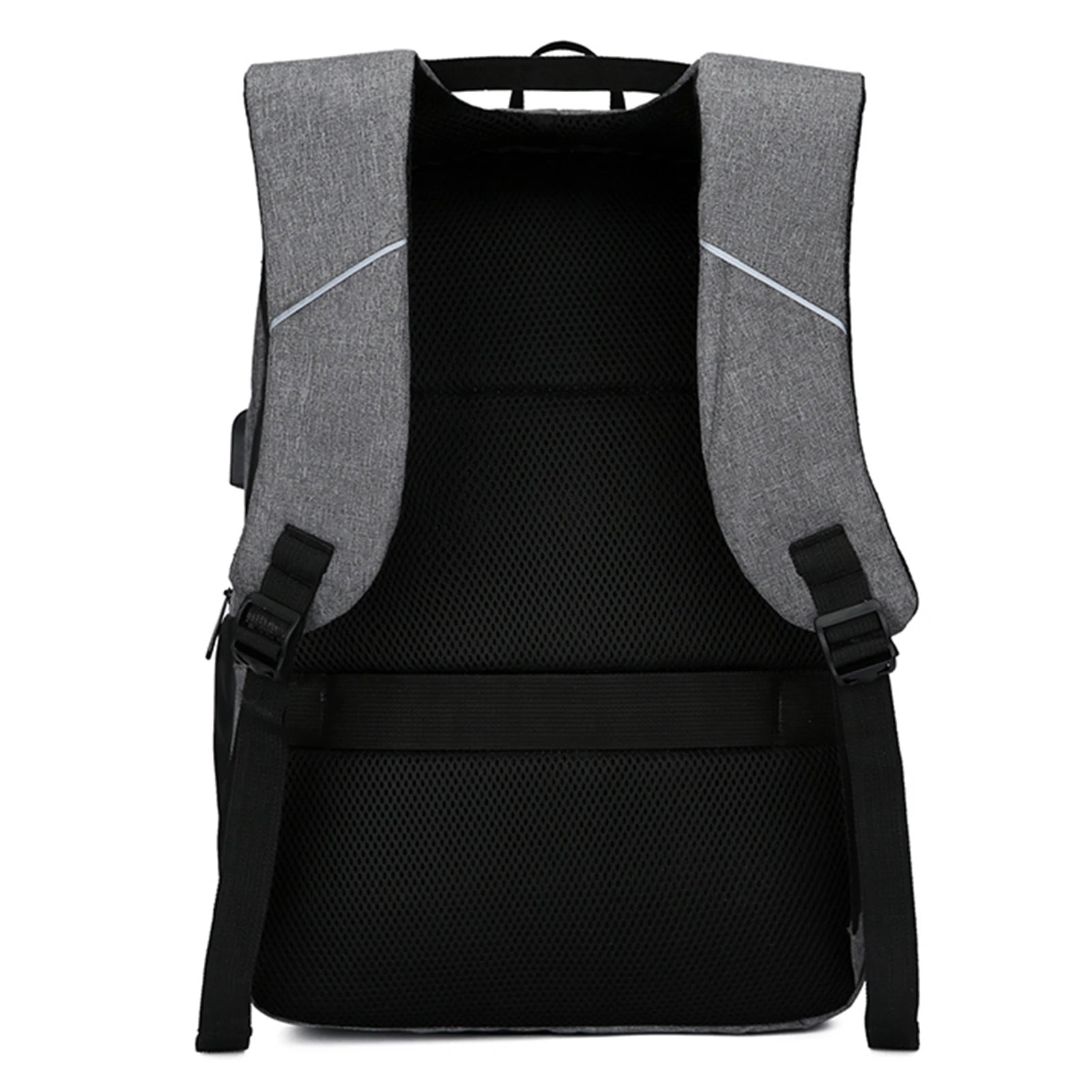 Laptop-ryggsekk for 17-tommers laptopveske med USB-port Moteriktige vanntette ryggsekker Én veske for alle utflukter, for menn og kvinner