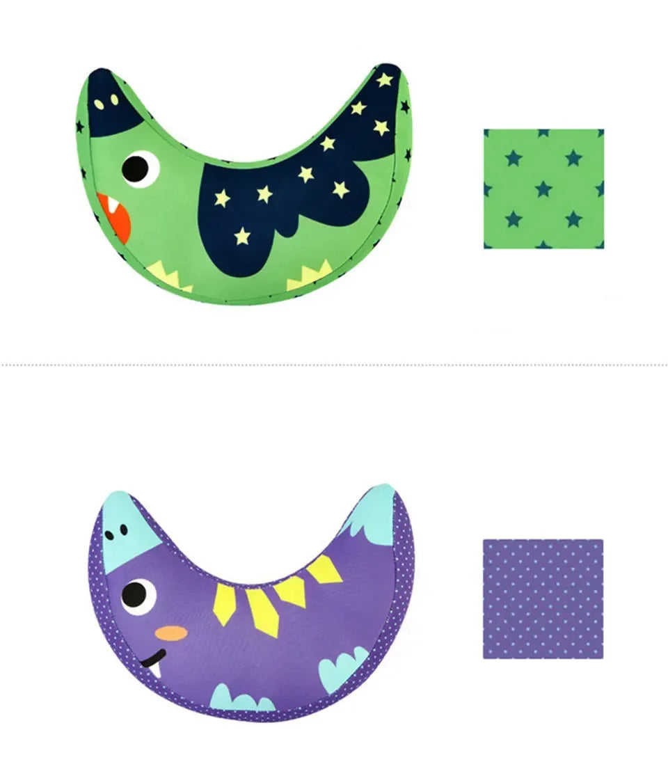 Almohada de seguridad para el cuello para niños, protector de hombros para el cinturón de seguridad del coche, cojín para el cuello del niño, protección para la cabeza del niño, almohada para dormir en el coche